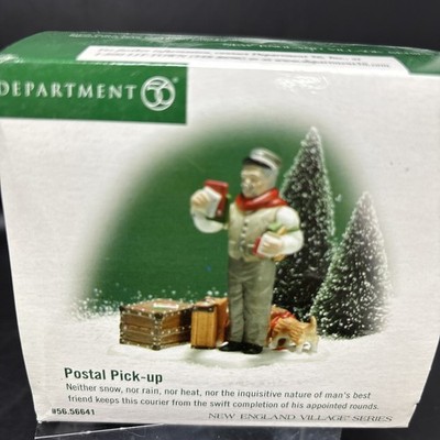 Department Dept 56 New England Village Series POSTAL PICK-UP Item # 56.56641