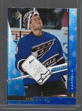 Jim CAREY - 1996-97 SP Authentic #164 - CAPITALS Goalie