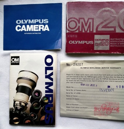 Obiettivo Olympus OM20 SLR 50mm Zuiko + 3 obiettivi extra, unità flash T20, treppiede e borsa. - Foto 24 di 24