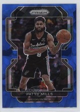 2021-22 Panini Prizm Blue Ice Prizm 102/125 Patrick Mills Patty Mills #151 0h9e