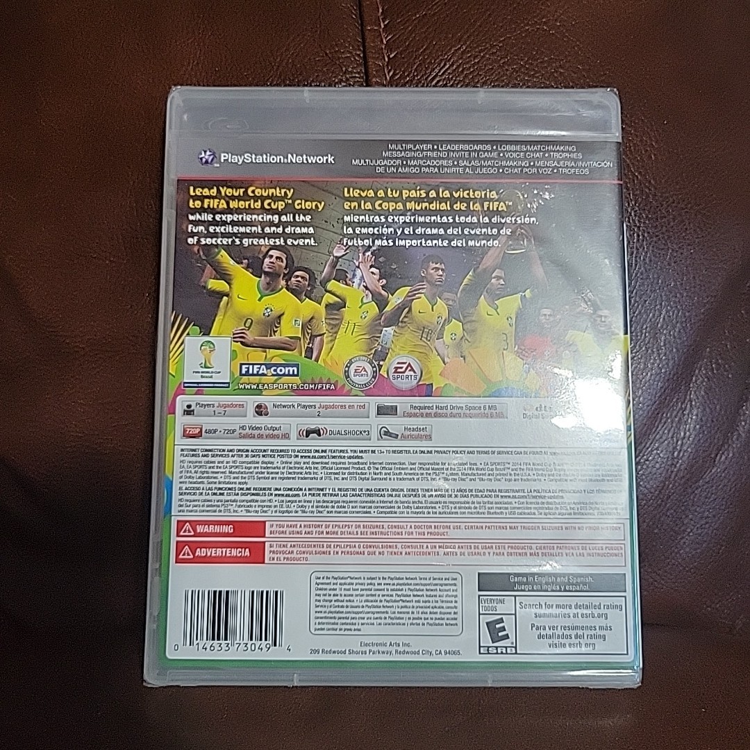 2014 FIFA World Cup Brazil (Sony PlayStation 3, 2014) for