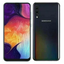 Samsung Galaxy A50 SM-A505U Unlocked 64GB Black C Medium Burn