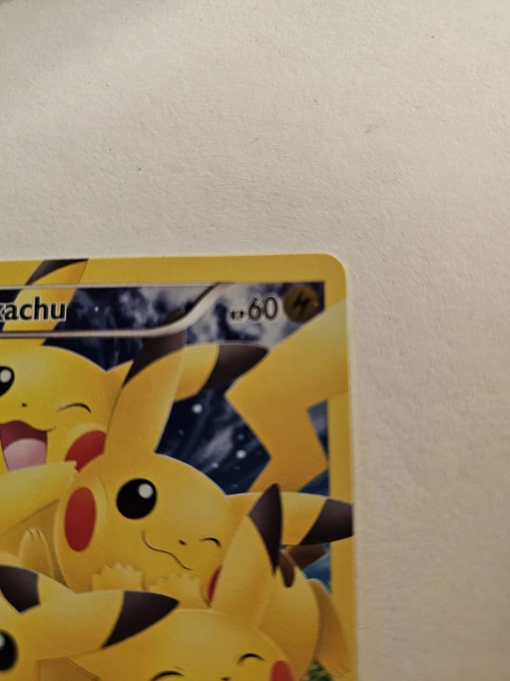 Pikachu, Pokemon TCG, Fullart HOLO, Generationen,  Deutsch,  2016, RC29/32 - Bild 3 von 4