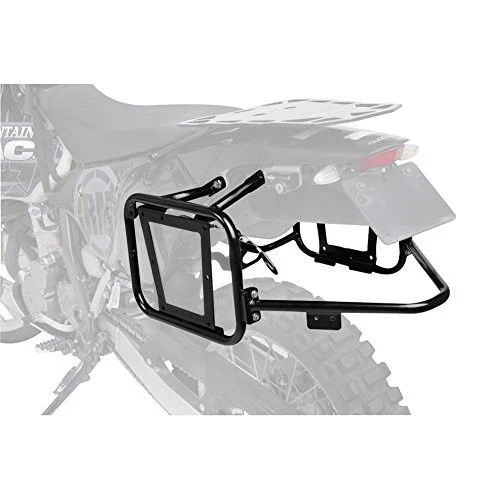 TUSK Pannier Racks & Pilot Pannier Bags Black/Tan for Husqvarna 701 Enduro Foto 2 de 4