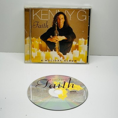Kenny G   Faith CD 1999 Holiday Album Smooth Jazz Arista