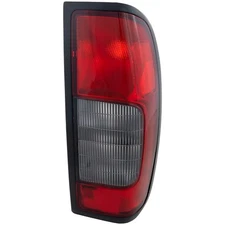 Tail Light for 2000-2004 Nissan Frontier Passenger Side w/ Clear Reverse Lens