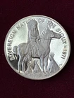 1971 Sovereign Nation of the Sioux Tribe .999 Fine Silver Round 25.7 grams