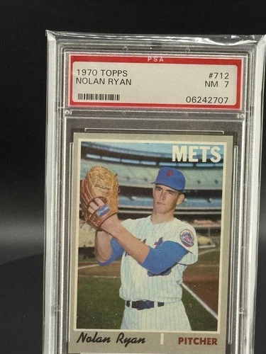 1970 Topps Baseball #712 Nolan Ryan PSA 7