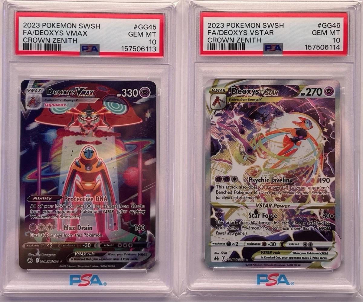 Deoxys VMAX Pokémon TCG Cards for sale | eBay