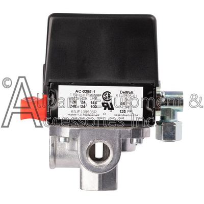 #ad AC 0385 1 OEM DeWalt Craftsman Porter Cable 4 Port Pressure Switch 95 125 PSI $56.90