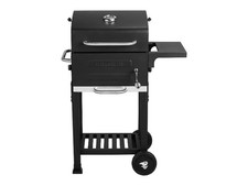 GRILLMEISTER Holzkohle-Komfortgrill Grill Mini »KANSAS« mit Warmhalterost