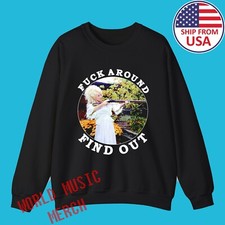 Dolly Parton Fck Around Find Out Black Size S-3XL