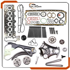 Timing Chain Kit Camshaft Adjuster Gasket Head Kit For 11-18 BMW N55 X3 X5 3.0L