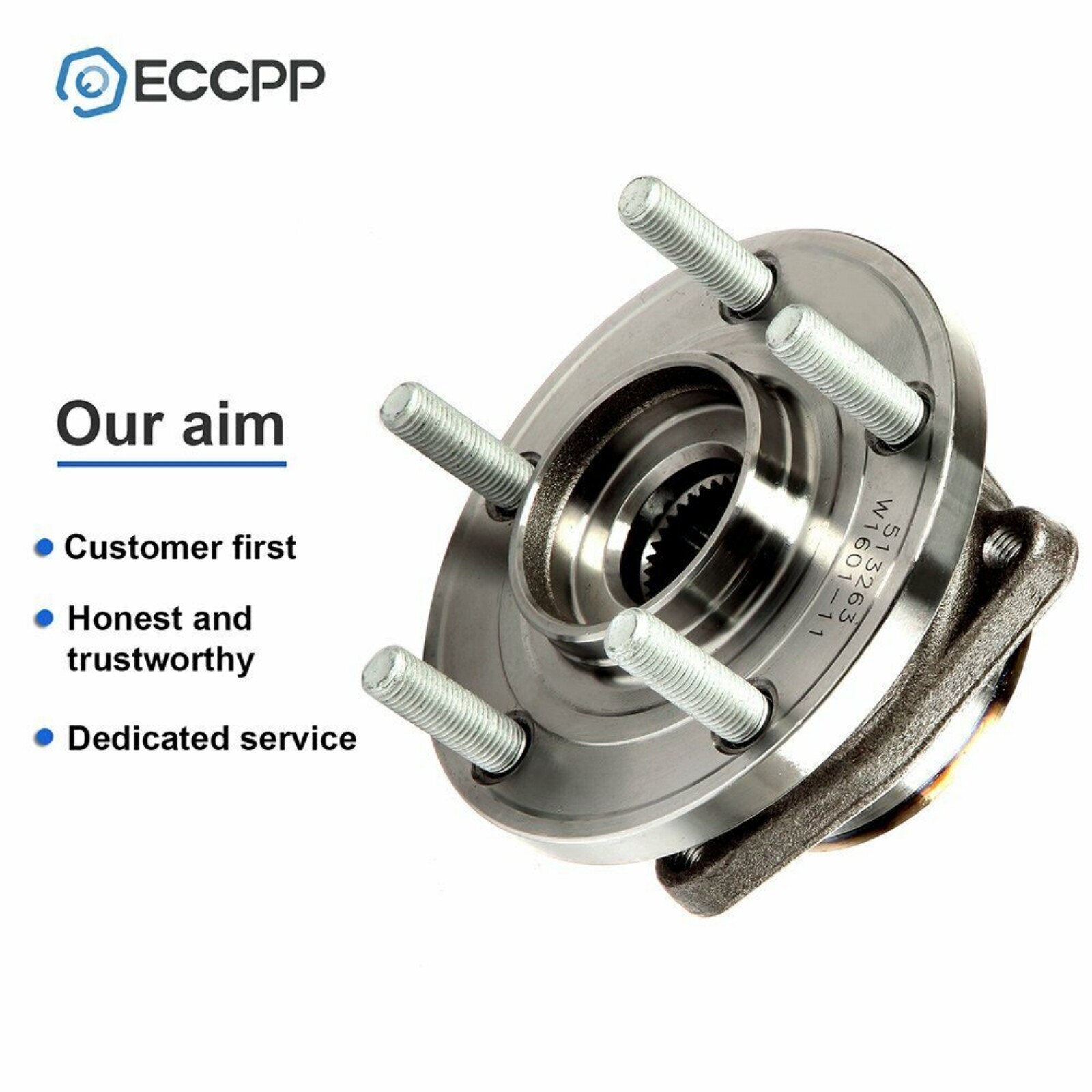 2 Front Wheel Bearings Hub For 20112014 Chrysler 200 20082014 Dodge