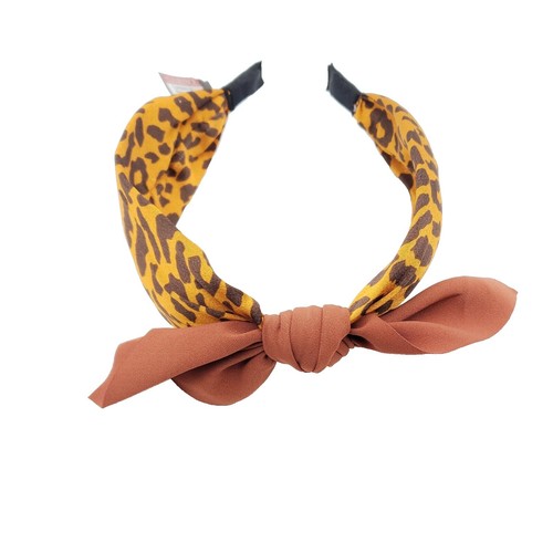 Cara NY Fabric & Chain Headband in Gold White Black | eBay display picture 1