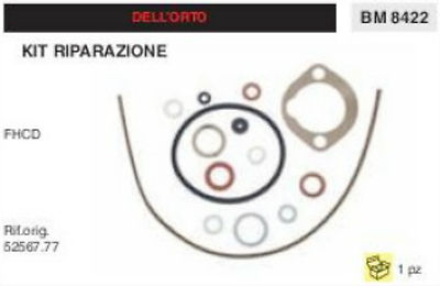 5256777 SERIES REPAIR KIT gaskets CARBURETOR DELL'ORTO FH CD