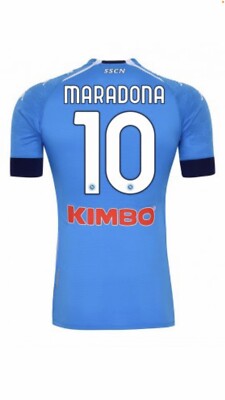 SSC Napoli 20-21 jersey ナポリ　ジャージ Brand New Official Kappa SSC Napoli Maradona 20/21 Home