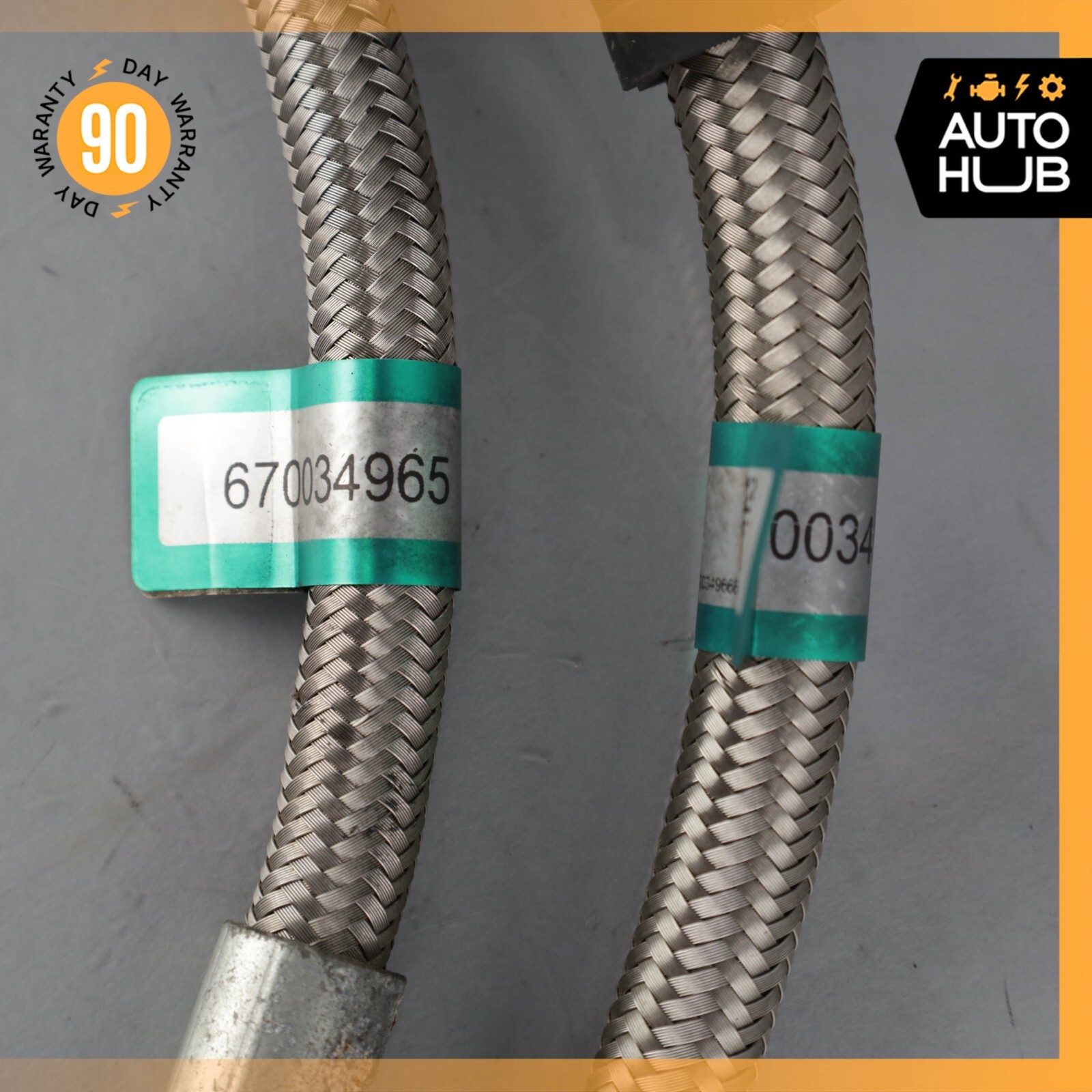 2018 Maserati Levante M161 Transmission Oil Cooler Line Hose Pipe OEM 64k