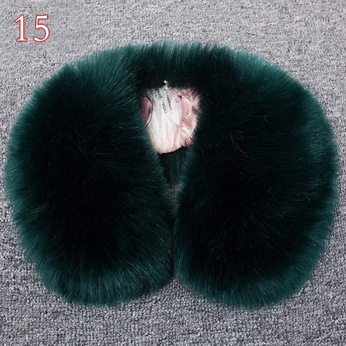 Women Ladies Faux Fur Shawl Stole Scarf Winter Soft Neck Warmer Wrap Collars - Picture 36 of 53