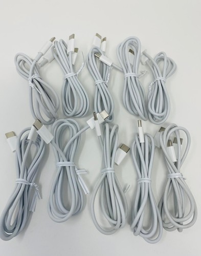 Lot Of 10 Genuine Apple USB-C to USB-C Charging Cable (1m) - Used