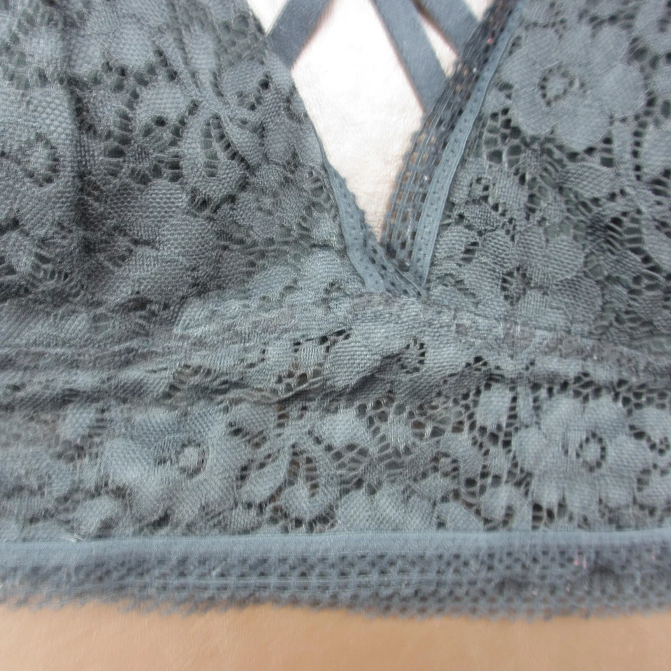 Бюстгальтер Xhilaration размер S черный кружевной беспроводной пуловер без подкладки - Изображение 3 из 4