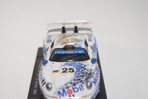 B20 1:43 ALTAYA IXO ATLAS HACHETTE PORSCHE 911 GT1 LE MANS 1995 MOBIL STUCK MIP - Picture 4 of 9