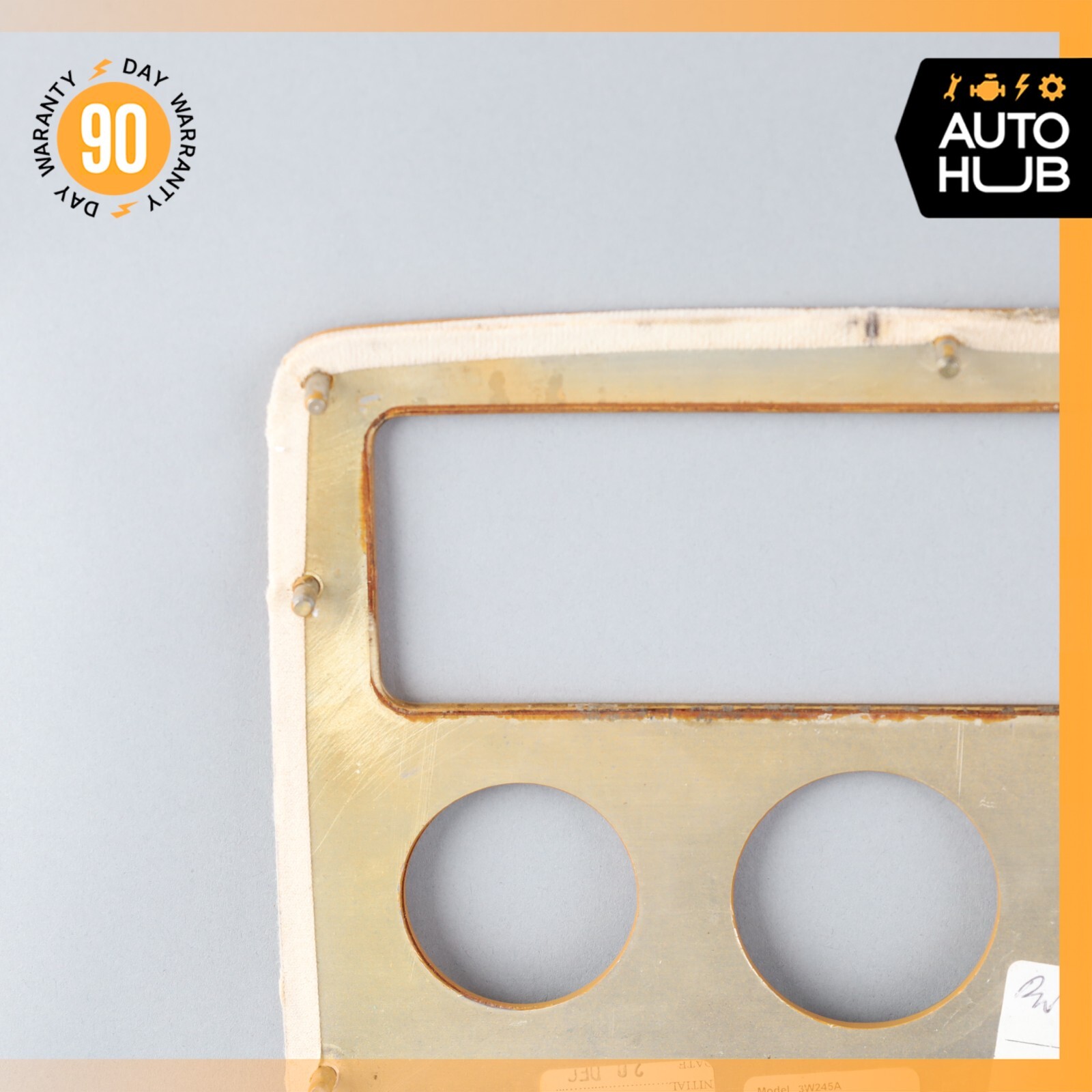 06-13 Bentley Continental Flying Spur Overhead Dome Light Trim Wood OEM 58k