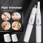 Electric Nose Ear Hair Trimmer Eyebrow Shaver Beard Clipper Face Groomer Unisex