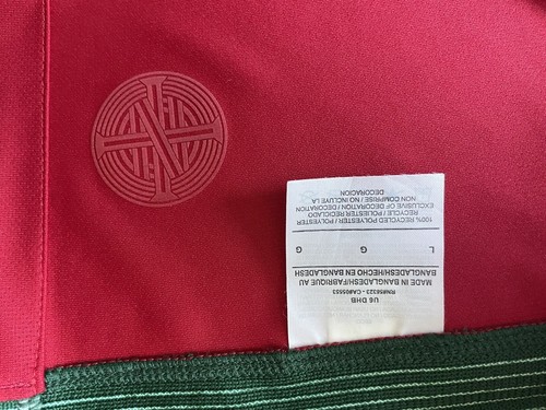 2016/17 Portugal Home Jersey #7 Ronaldo Large Nike Soccer Euro Champions CR7 kit - Picture 5 of 23
