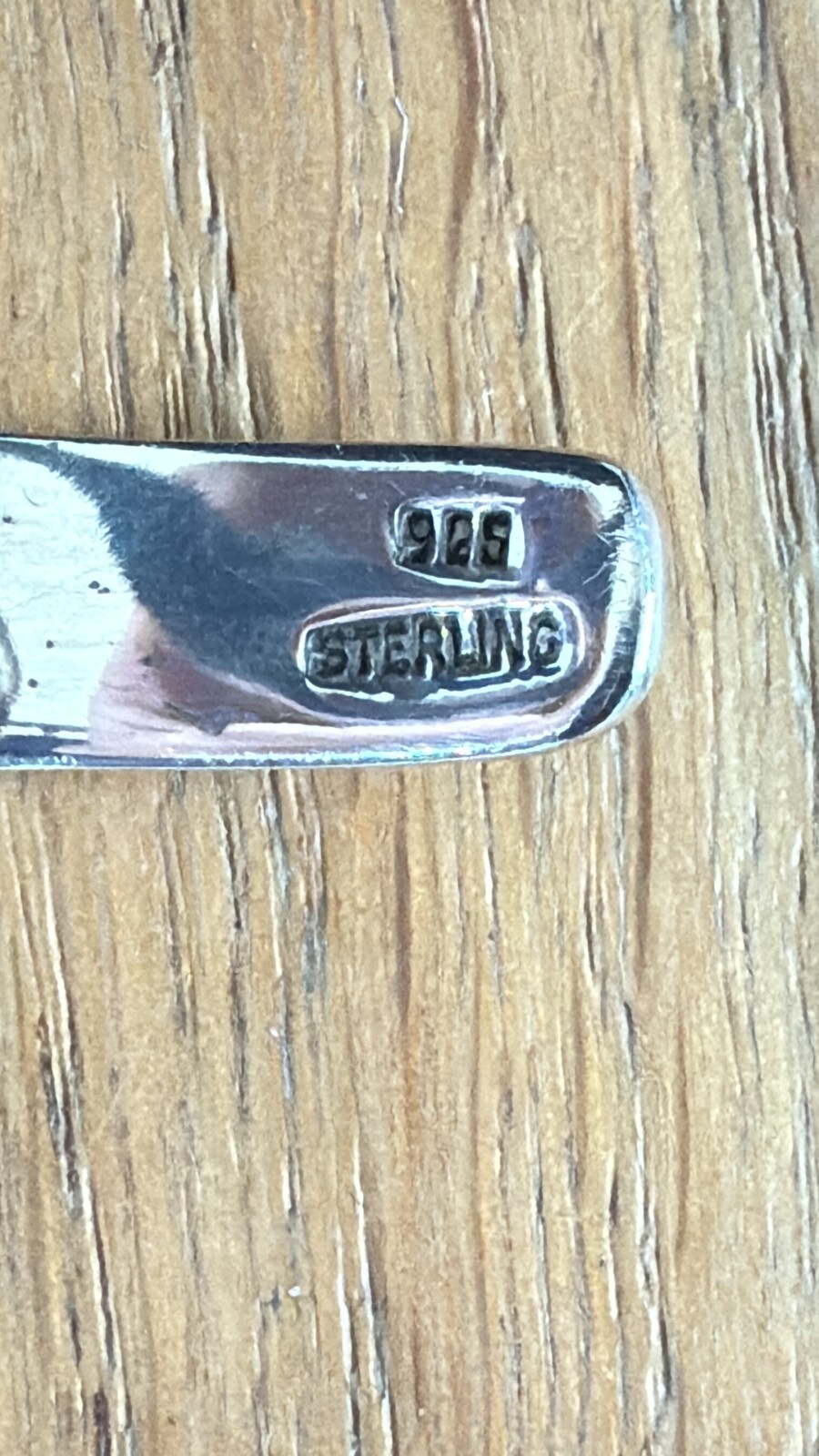 Vintage 60s Solid Silver Torque Collar Necklace 3… - image 8