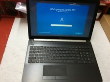 HP 15.6 notebook 15-DB003DS touch screen laptop w/charger tested works