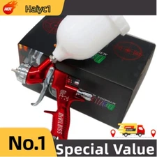 NEW Devilbiss Red GTI PRO LITE LVMP Car Paint Spray Gun - 1.3mm Nozzle Tool