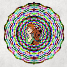 Scooby Doo & Shaggy 10 Wind Spinner