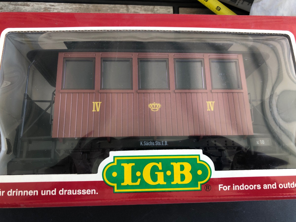 LGB 35090 Sachsen 3rd Class Passenger Car, K18C Collection Item | eBay