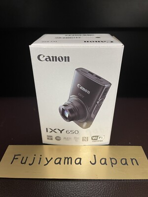 Canon Powershot IXY 650 ELPH360 20.2MP Point and Shoot Digital Camera Black