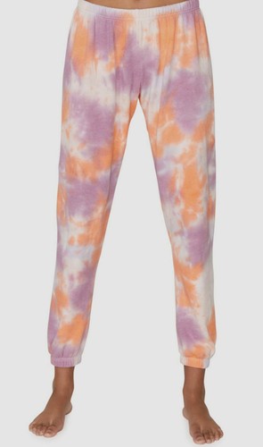 Tie Dye Elastic Waist Sweatpants 