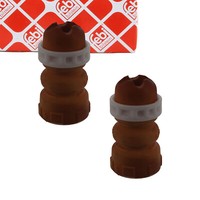 2X febi 45534 Anschlagpuffer Gummianschlag FüR VW Golf 7 Seat Leon 5F Hinten
