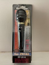 Panasonic Rp-vk18 Dynamic Cable Consumer Microphone Brand New In Package