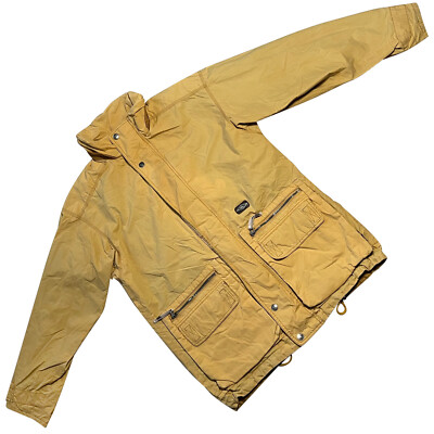 Tenson (Sweden) Vintage Coated Plain Weave Padded Utility Jacket : L