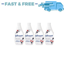 4X Johnson's Body Lotion - Vita-Rich, Replenishing Raspberry 400ml
