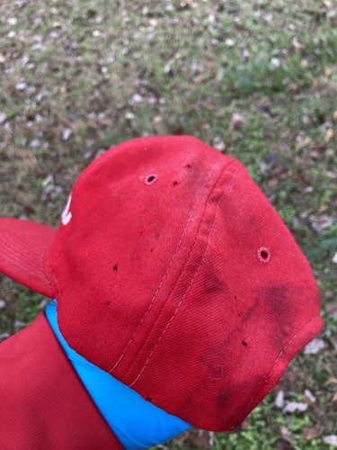 Vintage Indiana Hoosiers Sports Specialties Singola Linea Scritta Snapback Raro Rosso - Foto 11 di 12