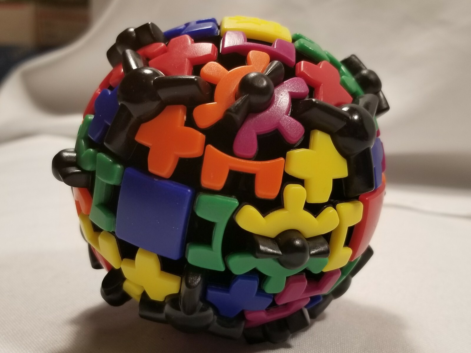 Meffert's Gear Ball Rubik's Cube Type Puzzle Brain Teaser Multi Color eBay