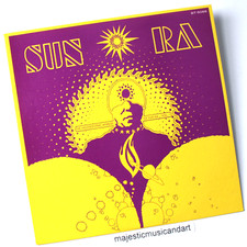 VINTAGE 1975 SUN RA HELIOCENTRIC WORLDS V1 VINYL ESP LP EX+ RARE