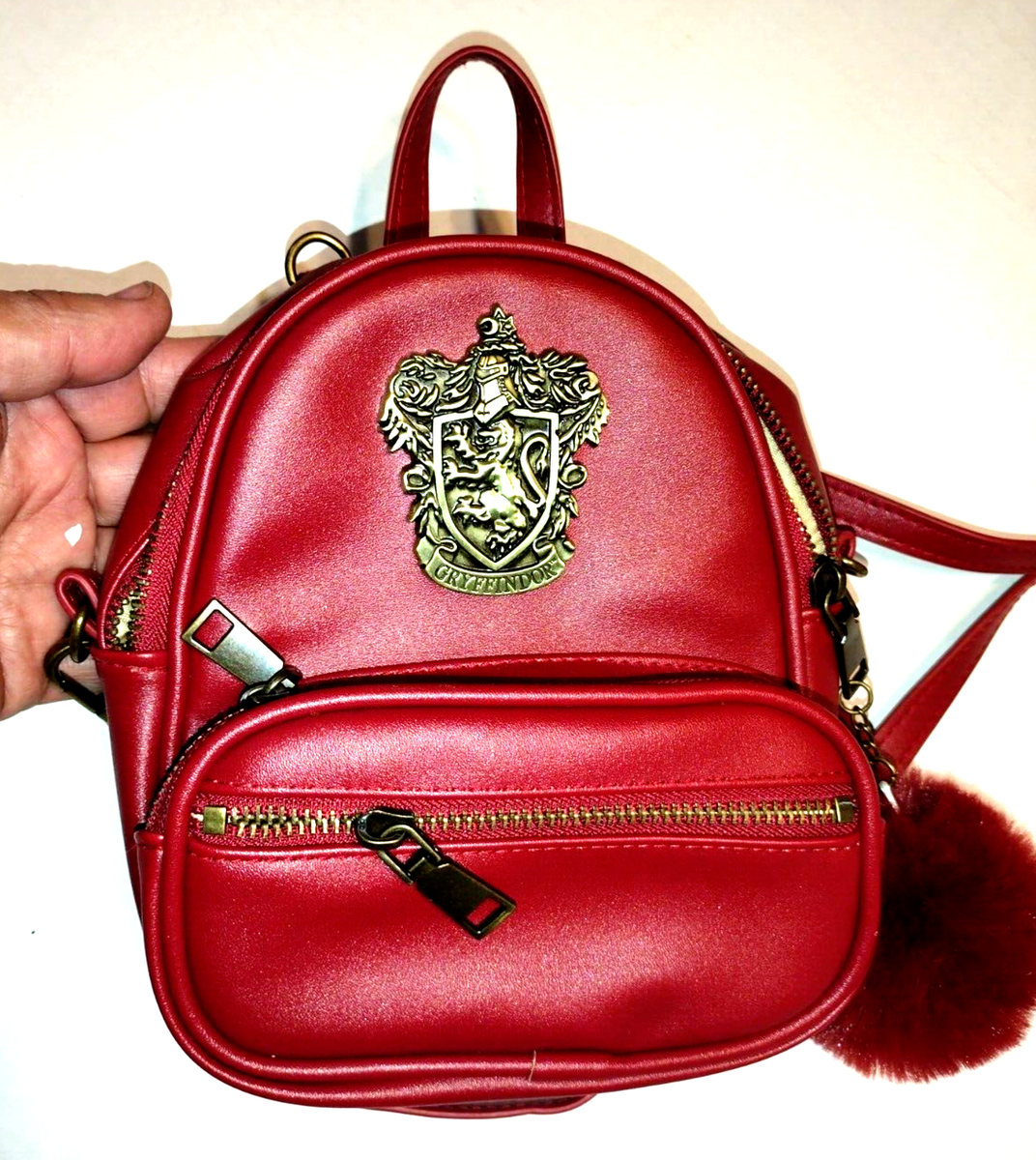 Universal Gryffindor Mini Backpack NWOT Universal Studios Harry Potter Gryffindor Red Backpack Bag  main image 4