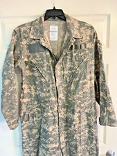 Mechanics Coveralls US Military Digital Camouflage Uniform Size Large NEW