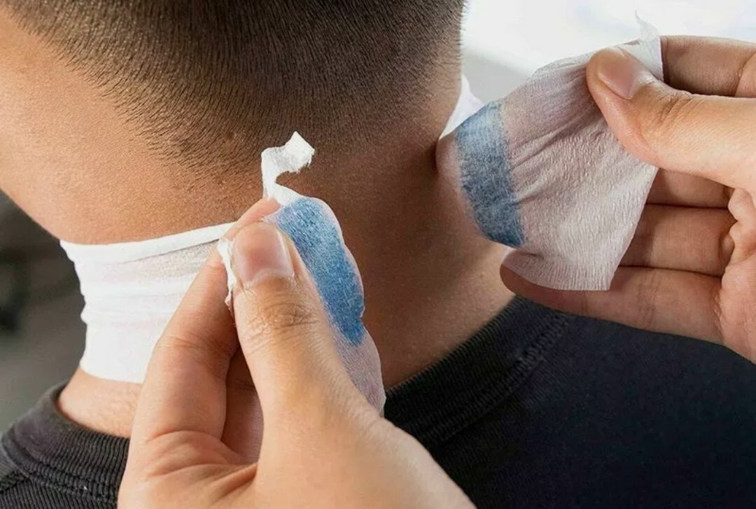 2500 pcs +gift Professional Neck Roll Paper Hair Cutting Salon Disposable