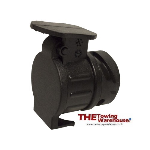 13 pin Euro socket to UK 7 pin plug adaptor for trailer / caravan / towing