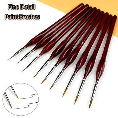 1PCS 000-6 Pinsel Künstlerpinsel Malpinsel Set für Acryl Aquarell Ölfarbe Pinsel - Bild 1 von 4