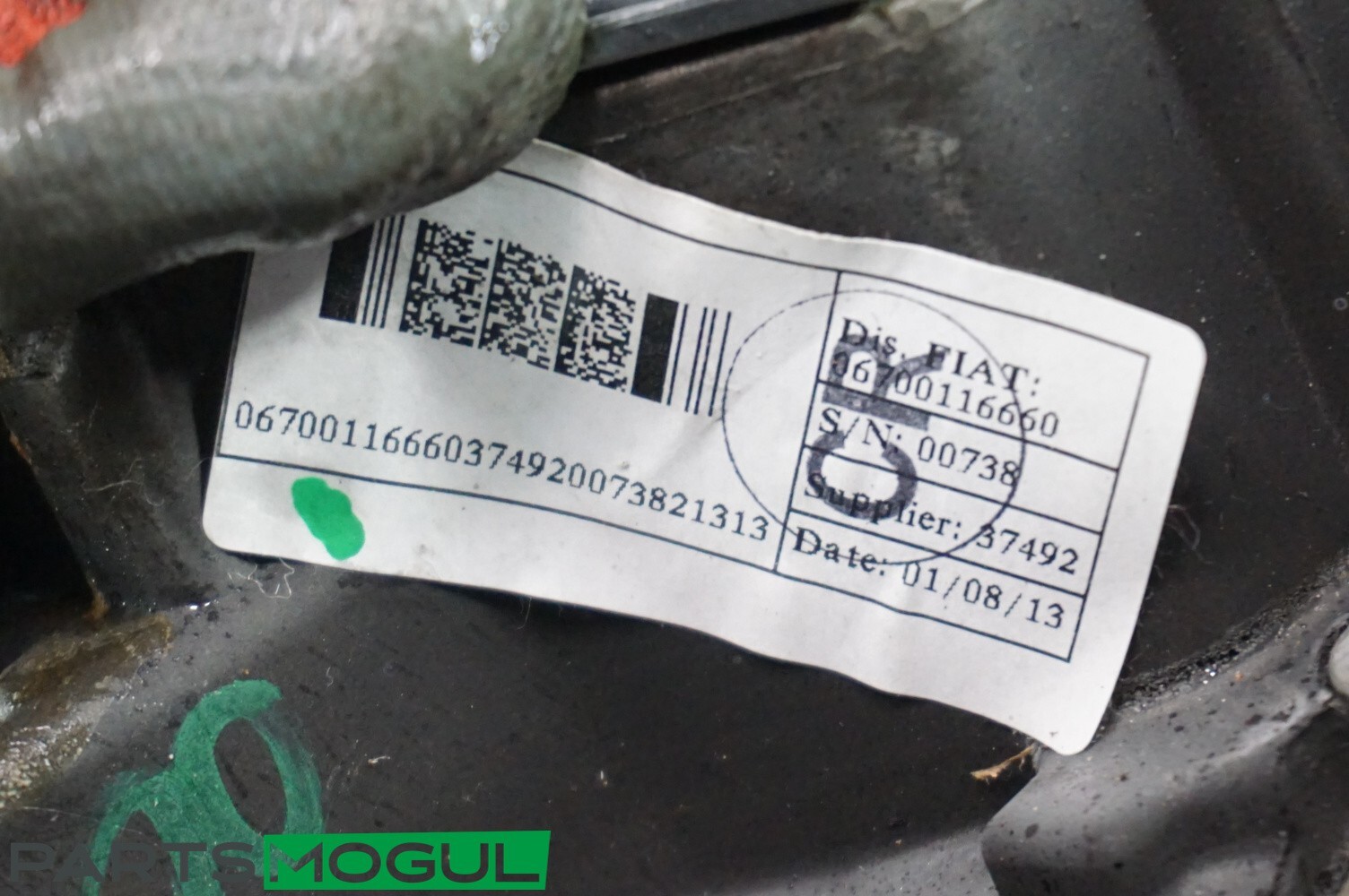 2014-2016 MASERATI QUATTROPORTE DRIVING WHEEL LEATHER OEM