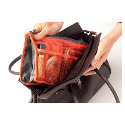 Handbag Insert Bag Organiser Travel Purse Cosmetic Tote Tidy Pouch Women Liner - Image 1 of 4